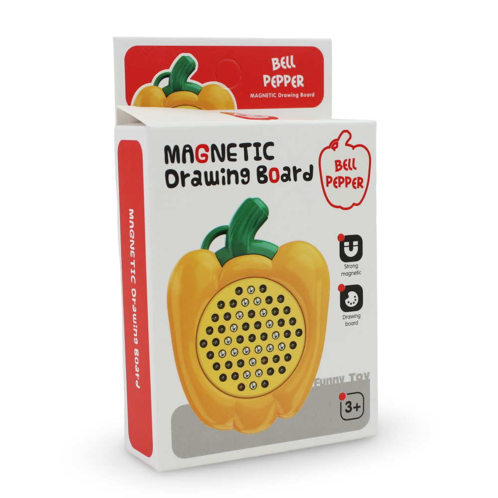 Bell Pepper Magnetic Drawing Board - Yellow