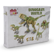 Come Alive Dinosaur World 4-in-1 Brachiosaurus Building Block Set – 198 Pcs
