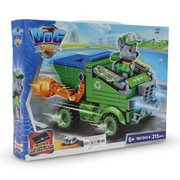 Dog Squad Building Block Set - Sanitation Team (215 Pcs)