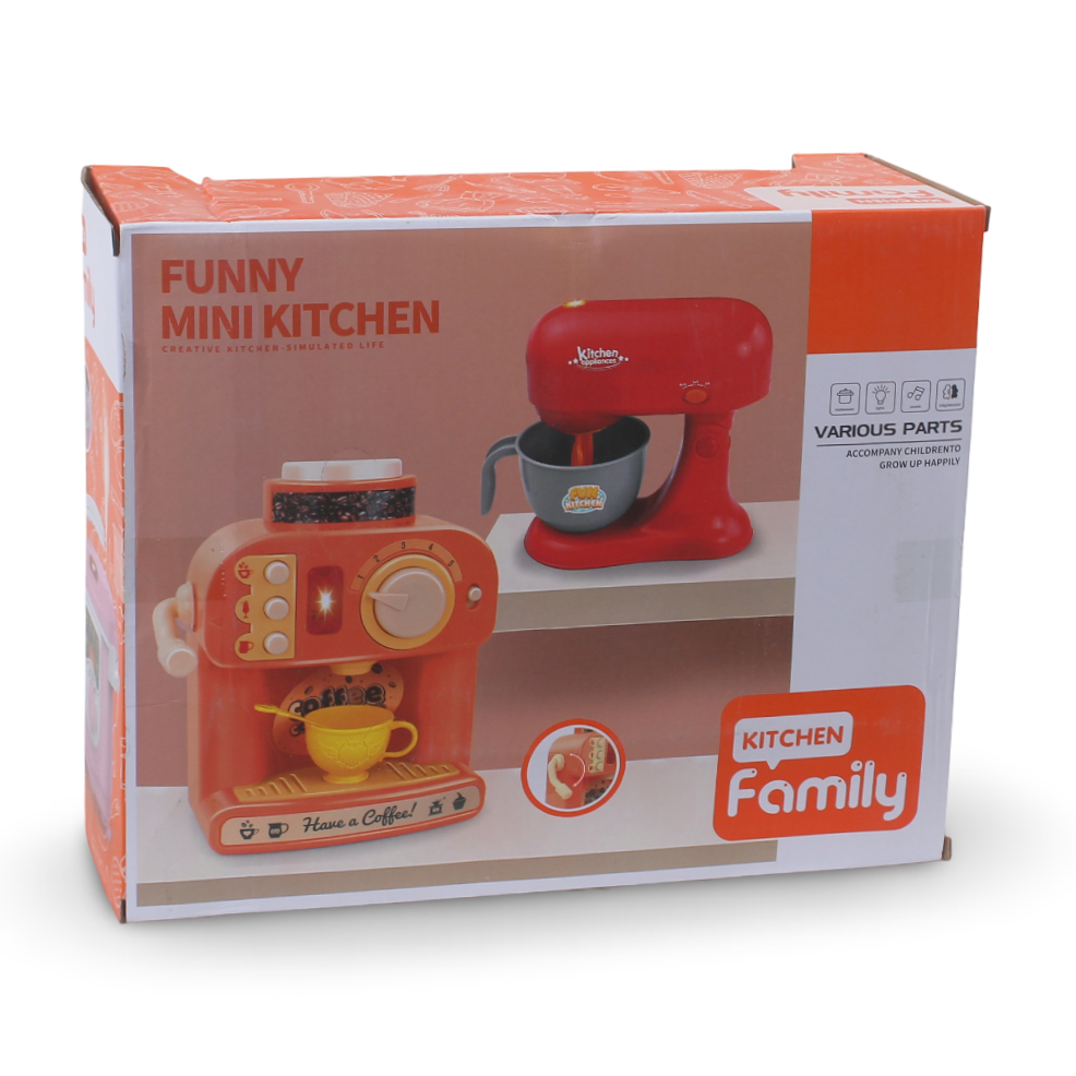 Funny Mini Kitchen Mixer Playset (Light & Sound) - Beige