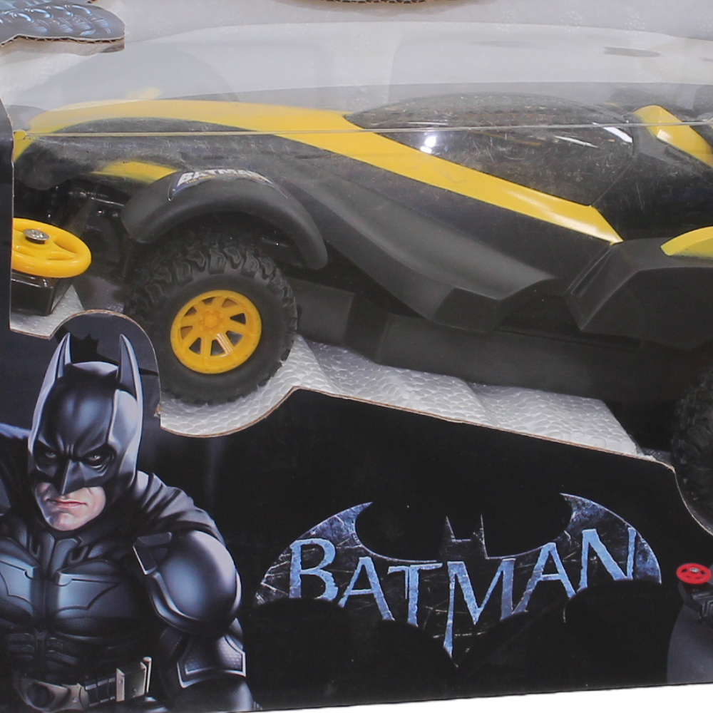 Batman Remote Control Car Toy - Yellow & Black