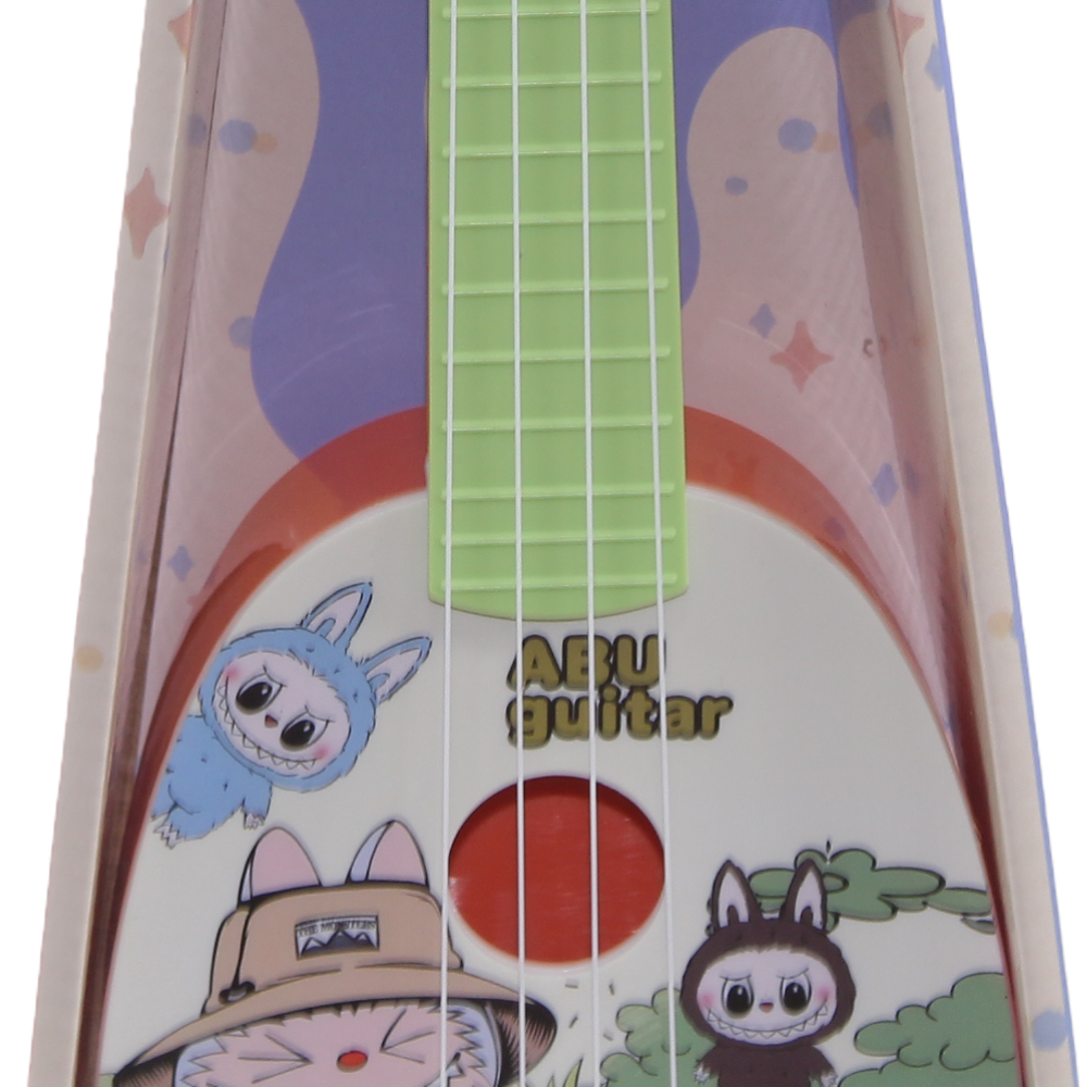 Labubu Guitar Toy - Orange