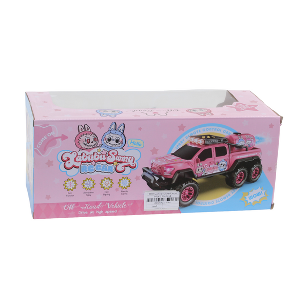Labubu Sunny Remote-Controlled Monster Truck Toy - Baby Blue