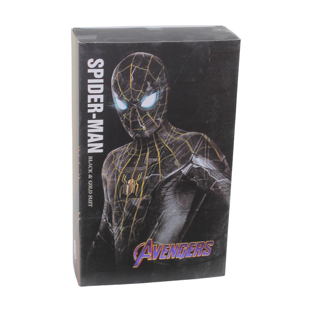 Black and Gold Suit Spider-Man Action Figure