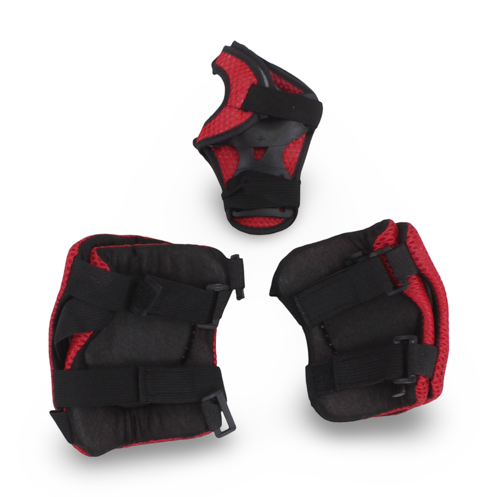 Protective Gear - Red & Black