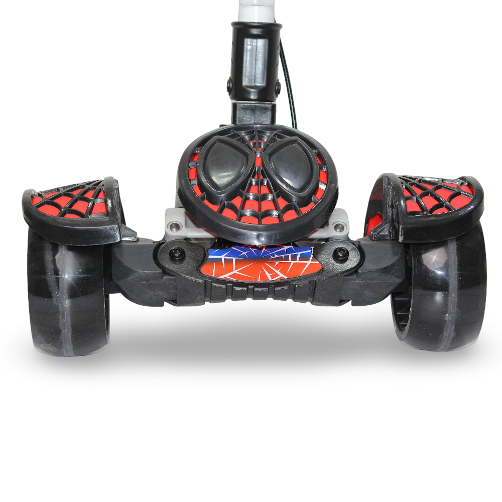Spider-Man 3-Wheel Scooter (Sound & Light) – Black* Red