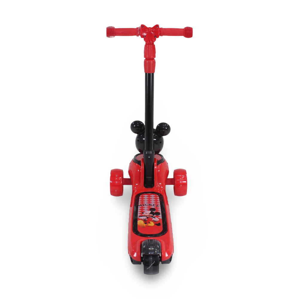Mickey Mouse 3-Wheel Scooter - Red