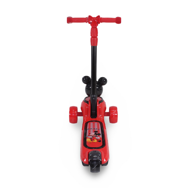 Mickey Mouse 3-Wheel Scooter - Red