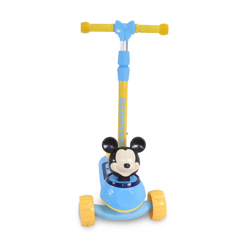 Mickey Mouse 3-Wheel Scooter - Blue - Toys - OKO