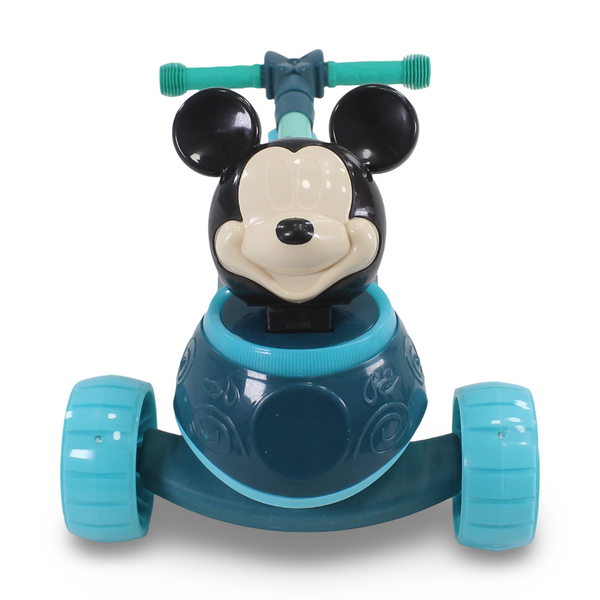 Mickey Mouse 3-Wheel Scooter - Turquoise