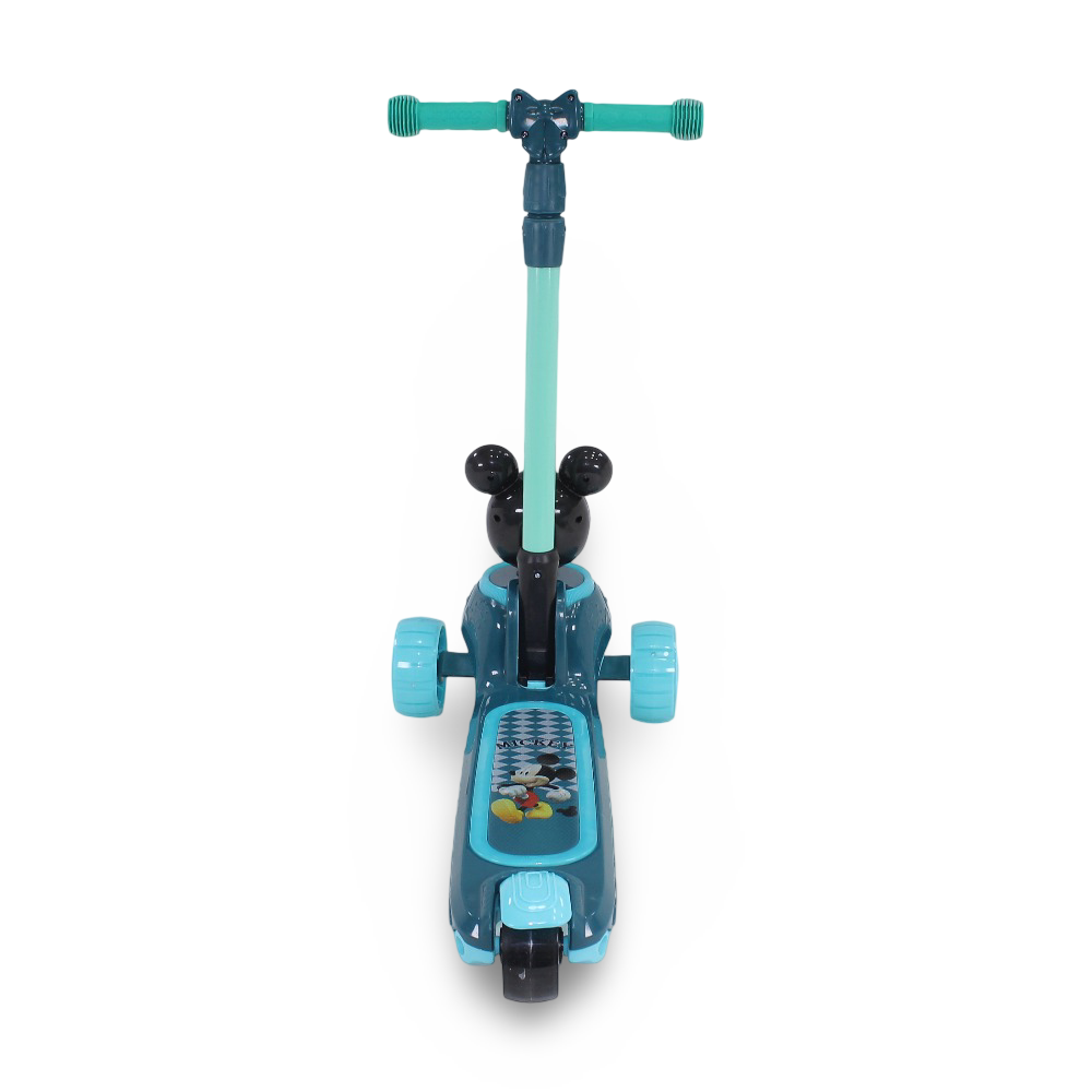 Mickey Mouse 3-Wheel Scooter - Turquoise
