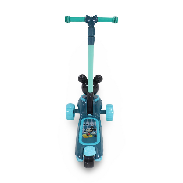 Mickey Mouse 3-Wheel Scooter - Turquoise
