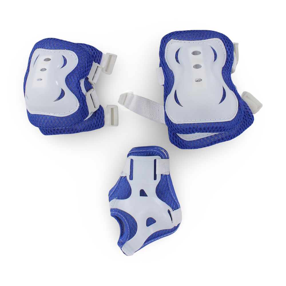 Protective Gear for Sports - Blue & White
