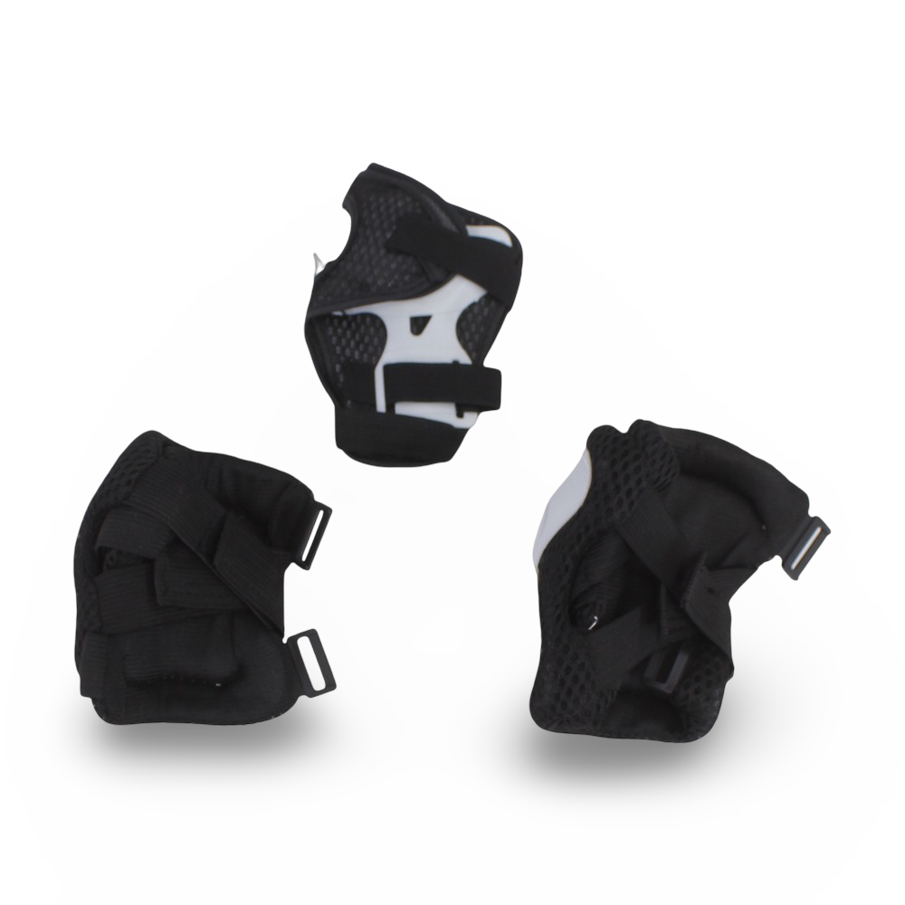 Protective Gear for Sports - Black & White