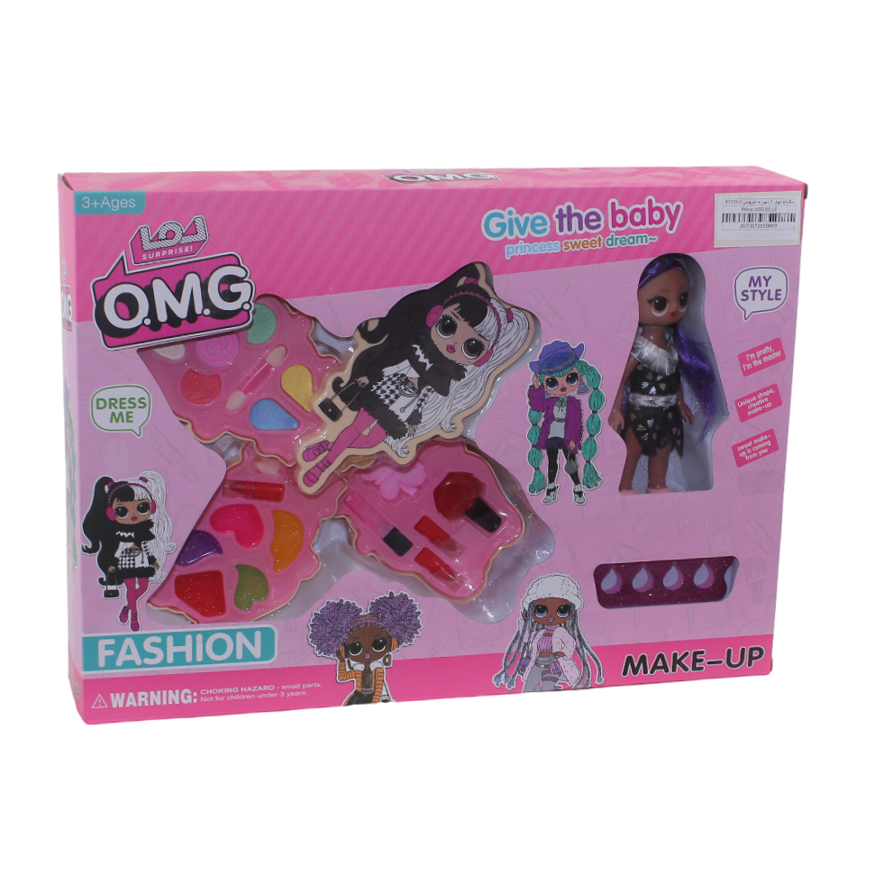 L.O.L. Surprise! O.M.G. Fashion Doll 3 Levels Make Up Set - Toys - OKO