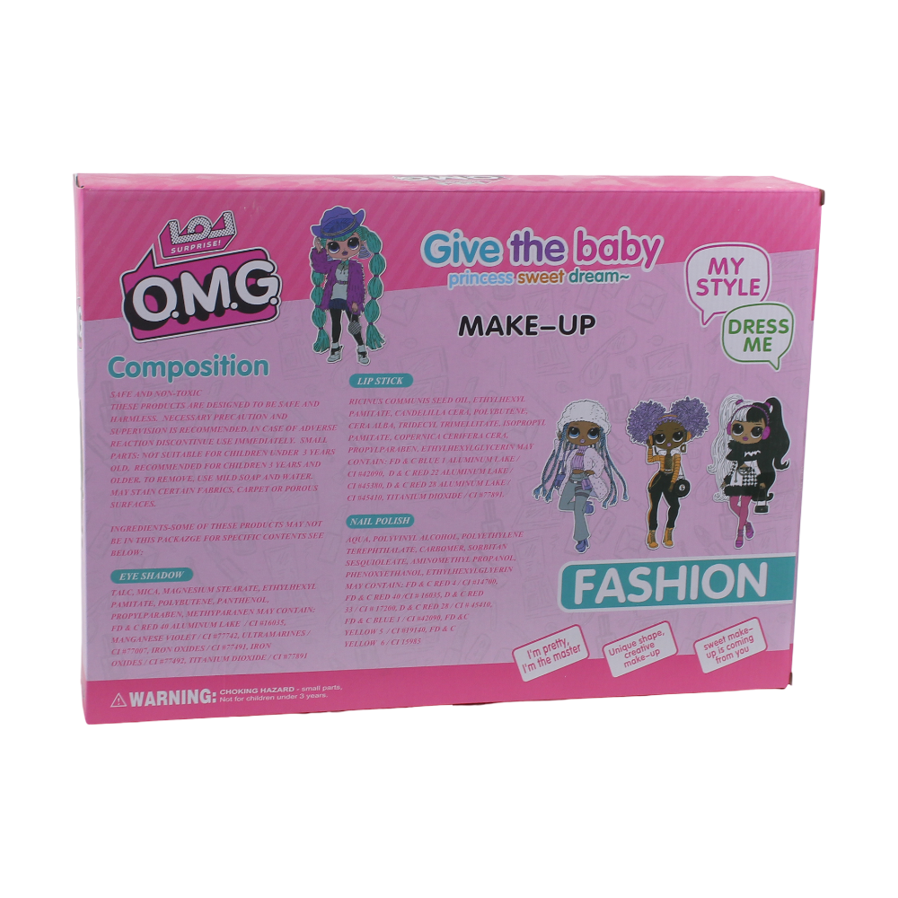 L.O.L. Surprise! O.M.G. Fashion Doll 3 Levels Make Up Set