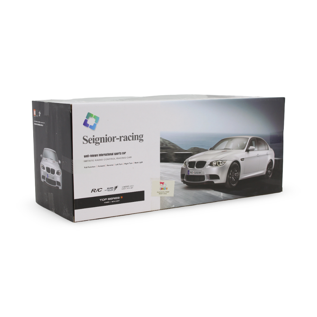Seignior-Racing 1:18 Scale BMW M3 Remote Control Car Toy – Red