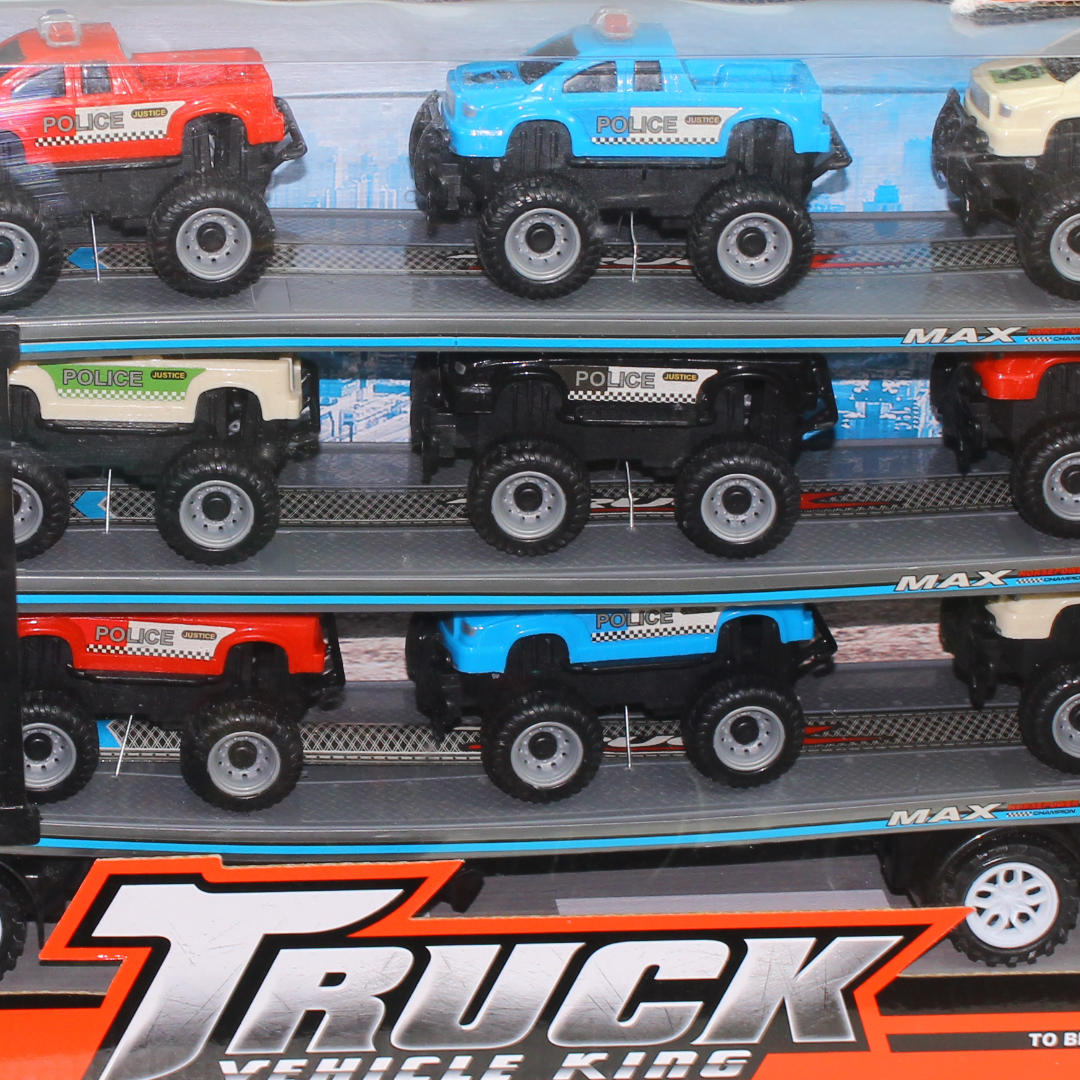 Toys Land Large Car Carrier Truck Toy – Red