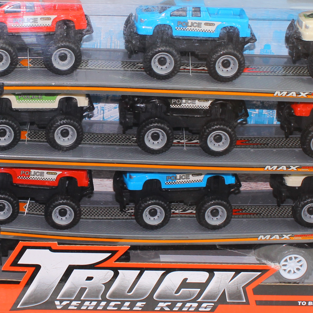 Toys Land Large Car Carrier Truck Toy – Blue