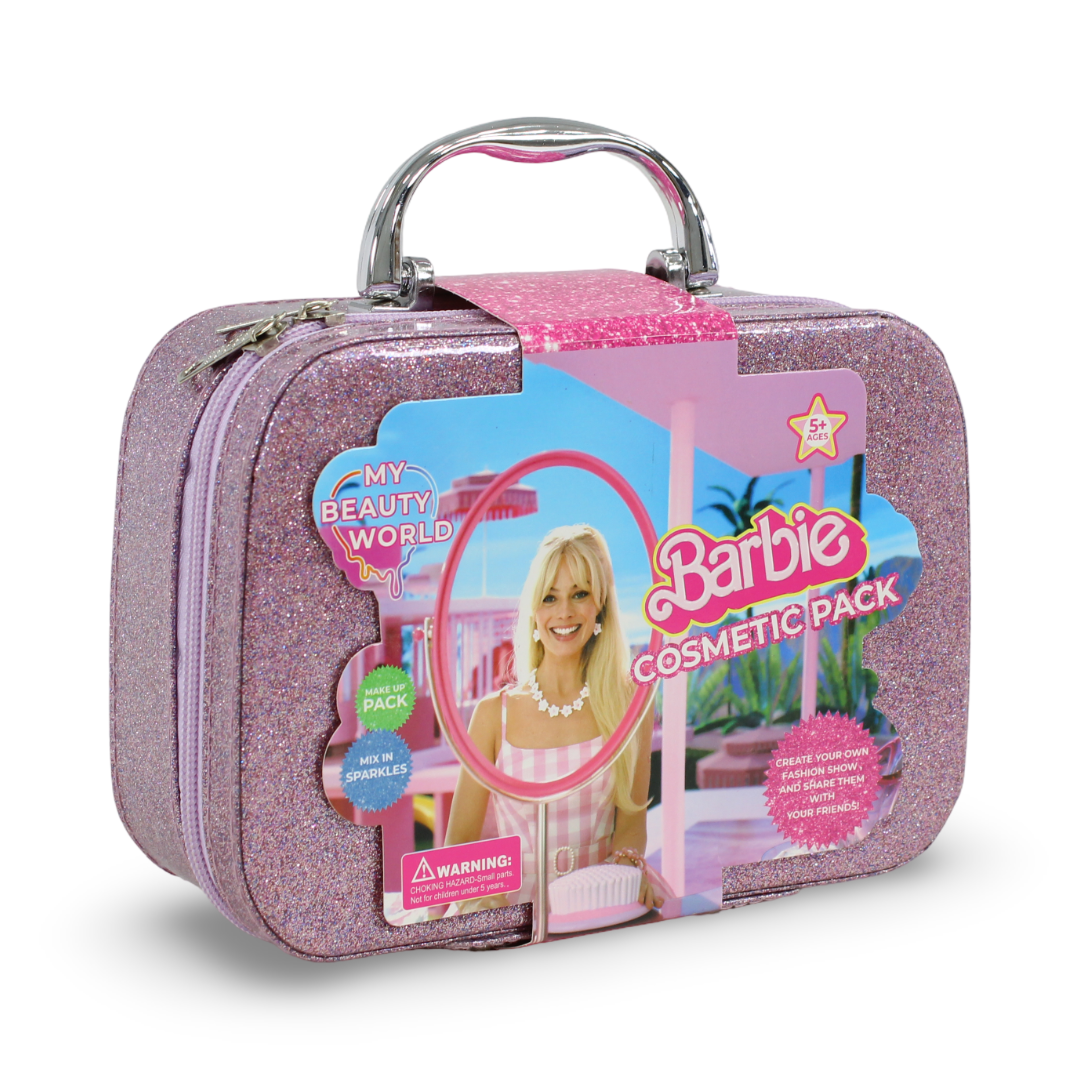 Barbie Cosmetic Pack 14 Pcs – Glitter Purple