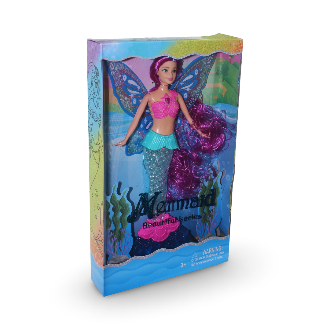 "Beautiful series" Mermaid Doll (Light & Sound) – Aqua