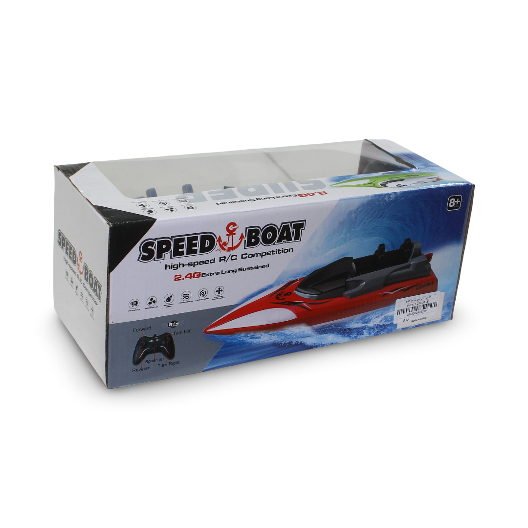 High-Speed R/C Competition Speed Boat – Blue
