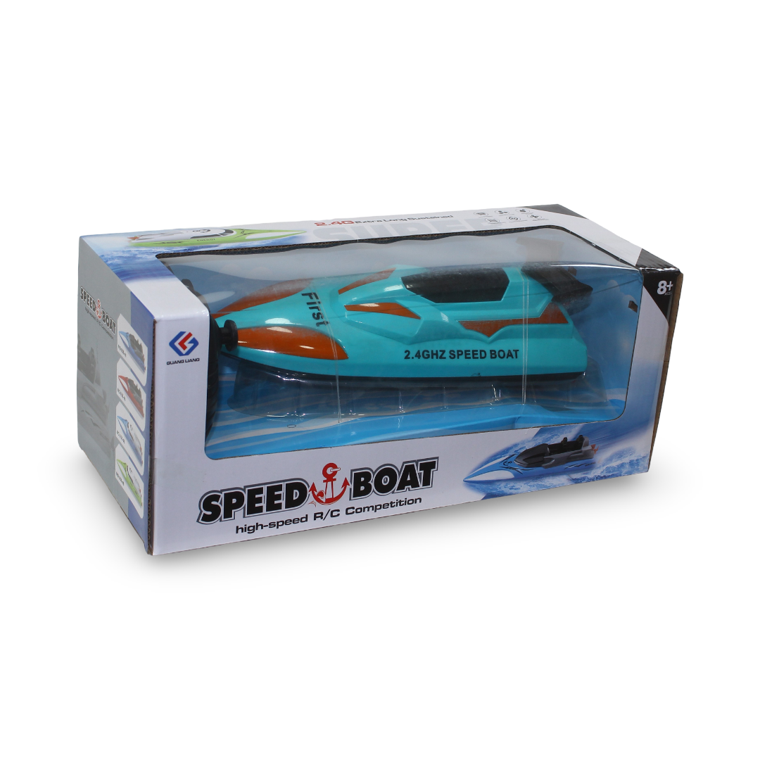 High-Speed R/C Competition Speed Boat – Aqua