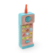 Puzzule Baby Style Rabbit Face Play Cell Phone Toy – Baby Blue