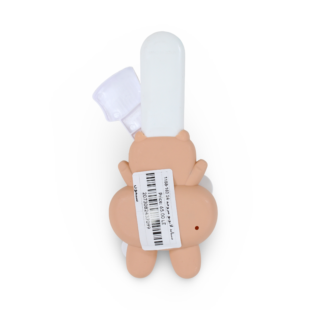 Handheld Labubu Mini Fan – Salmon
