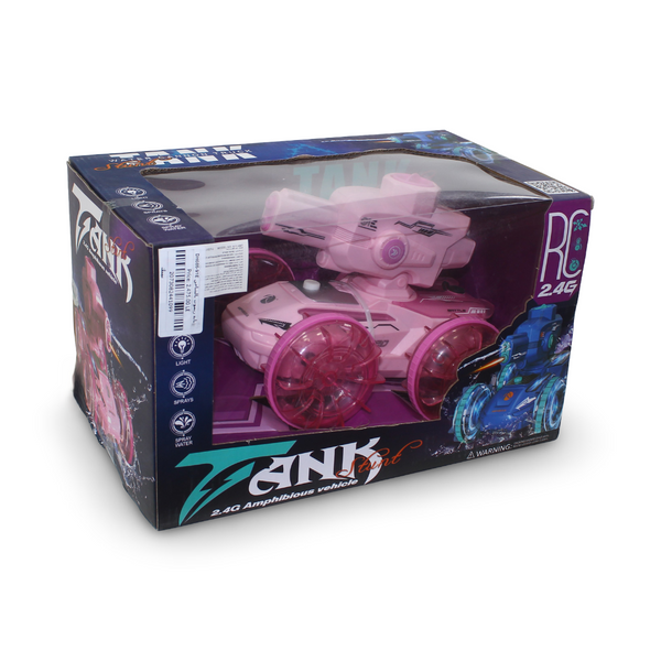 2.4G Amphibious RC Stunt Tank – Pink