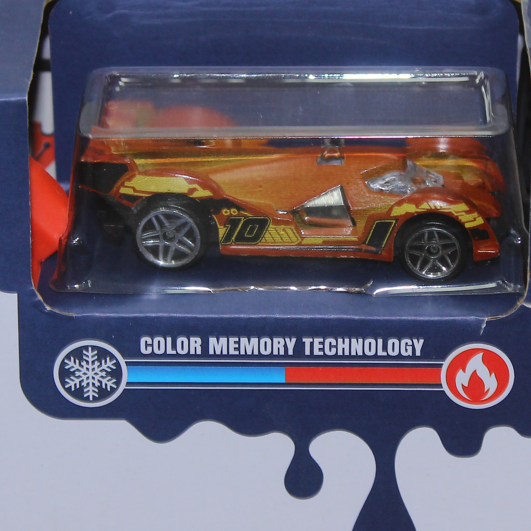 Car Wash Toy Set with Color-Changing Car 28 Pcs – Orange