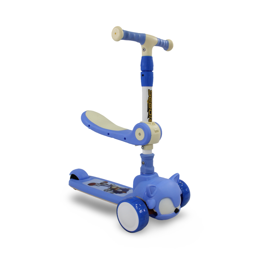 Sonic 4-Wheel Scooter with Lights & Sound