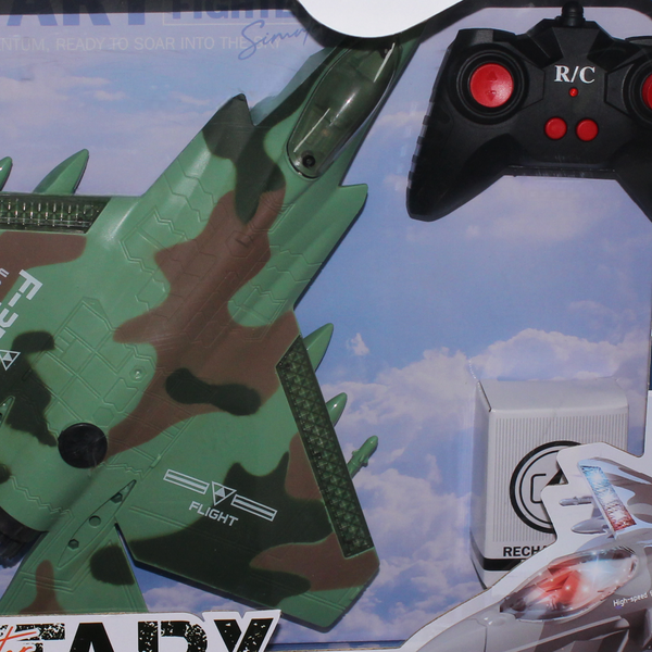 Remote Control Fighter Jet with Lights & Sound