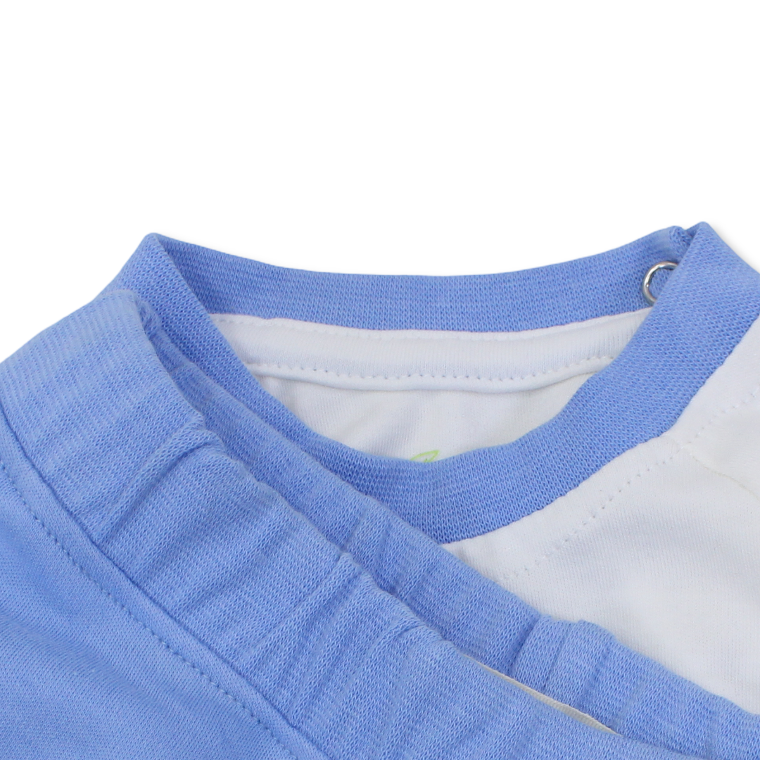 Baby Boys Cotton Pajama Set – Elephant Design