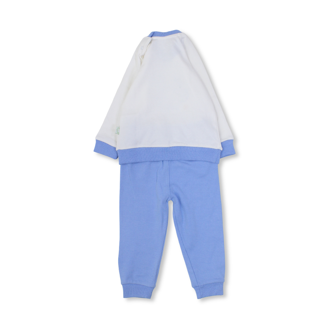 Baby Boys Cotton Pajama Set – Elephant Design