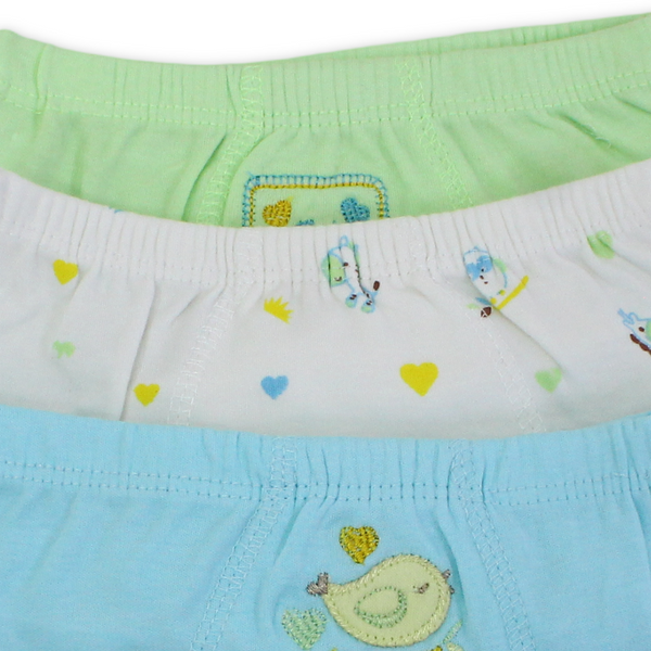 Baby Boys Cotton Pantie – Pack Of 3