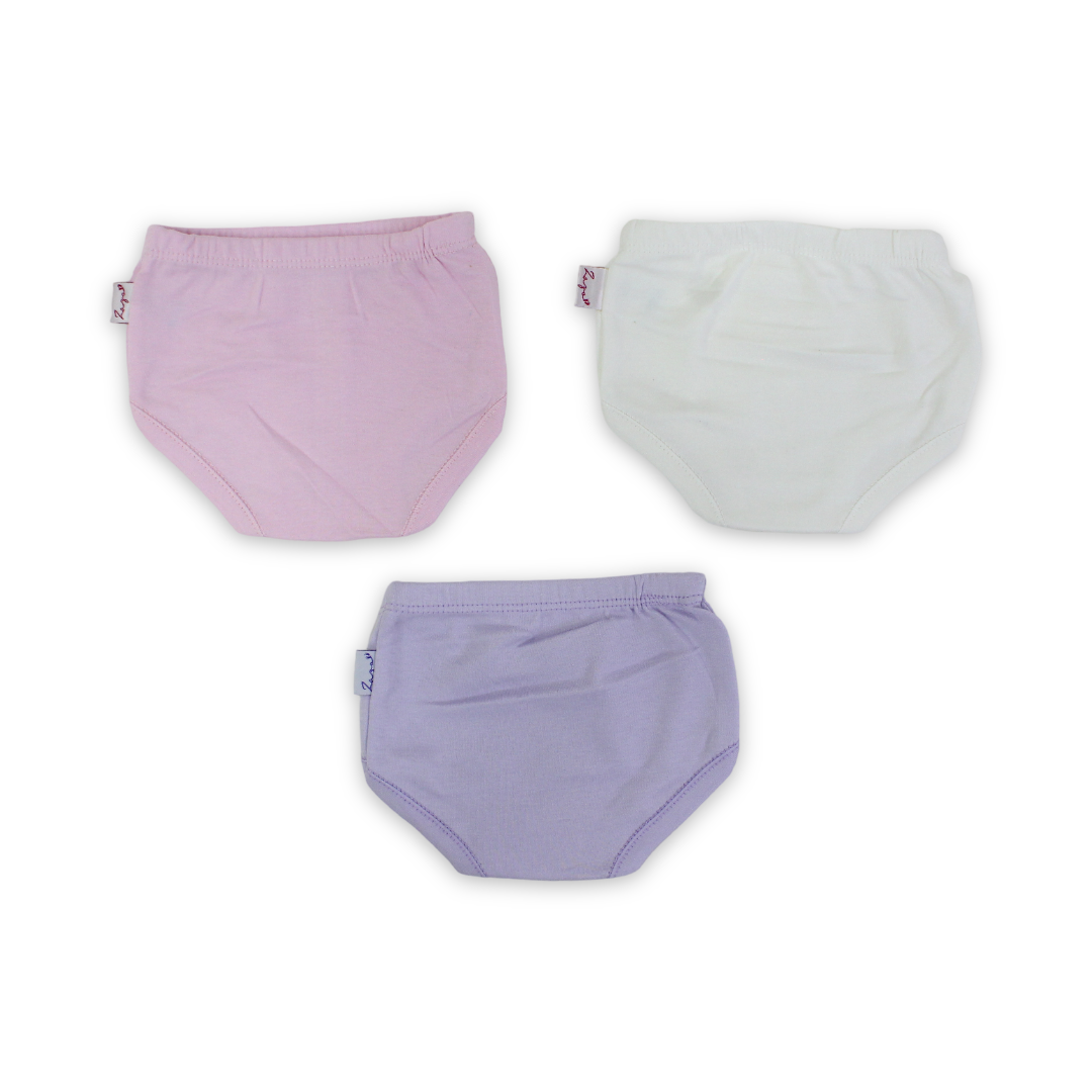 Baby Girls Cotton Pantie – Pack Of 3