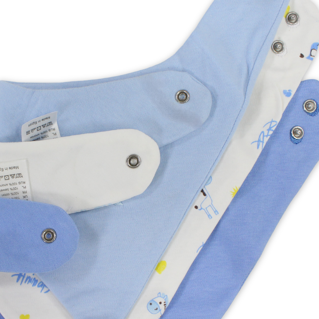 Cotton Baby Bib – Pack Of 3