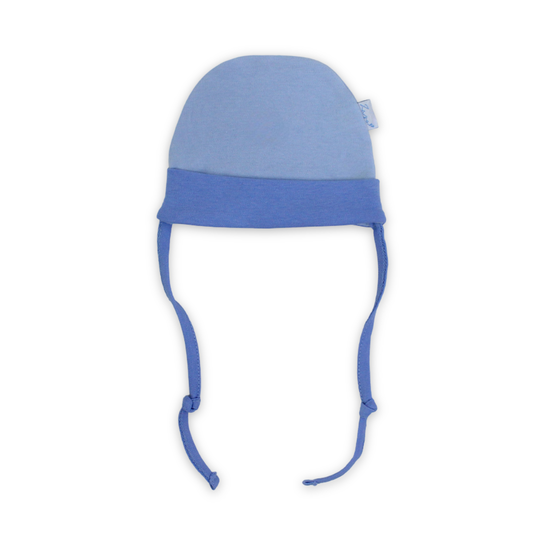 Baby Boys Cotton Beanie – Heart Embroidery