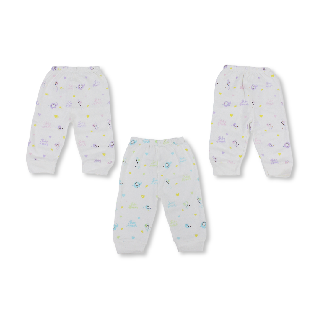 Baby Girls Cotton Underwear Pants Multicolor – Pack of 3