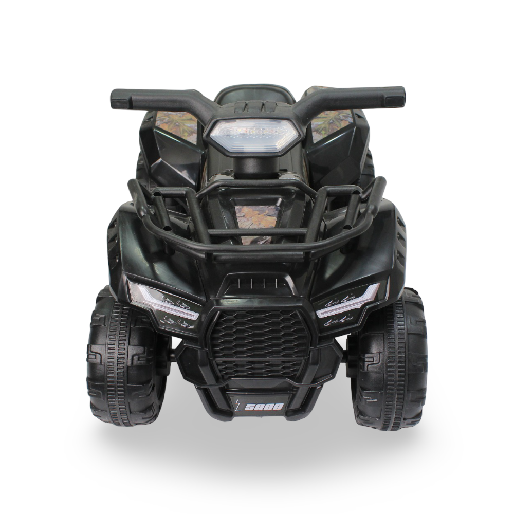 Kids' Electric Ride-On ATV Quad Bike - Black