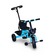 Children's 4-in-1 Tricycle Stroller with Handle – Baby Blue