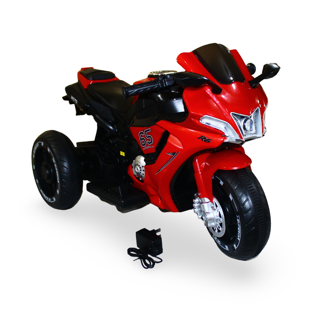 Electric Motorcycle Toy – Red