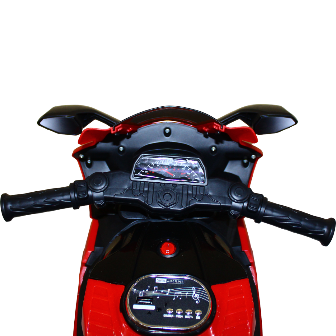 Electric Motorcycle Toy – Red