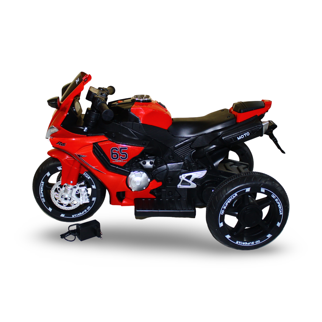 Electric Motorcycle Toy – Red