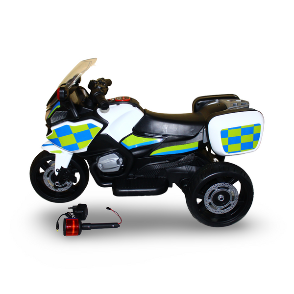 Electric Motorcycle Toy – White