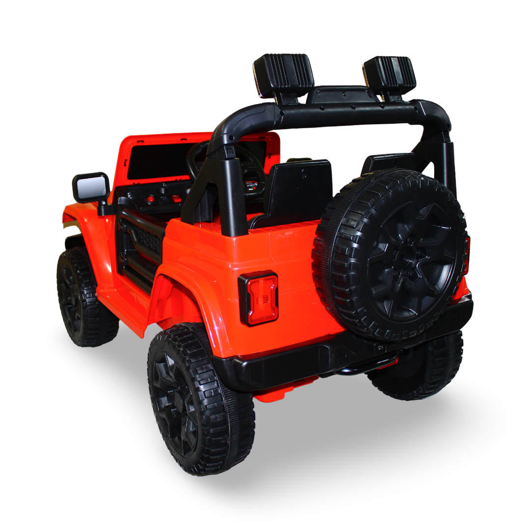 Super Car Ride-On electric Jeep Wrangler Rubicon Toy Car – Red