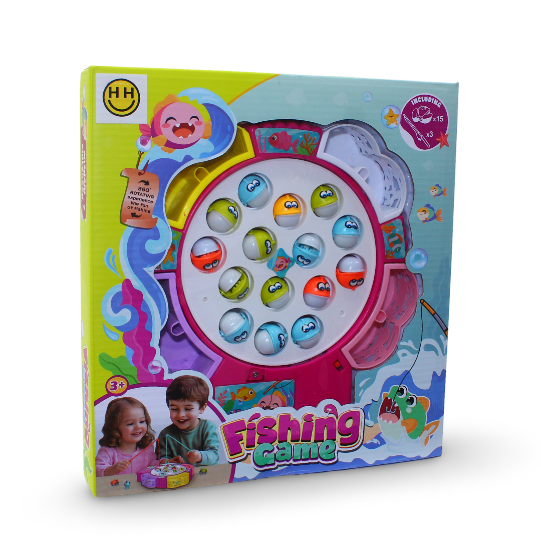 Electric Fishing Game Playset – Fuchsia