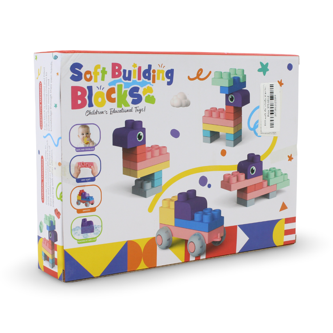 Baby Soft Building Block Set – 20 Pcs