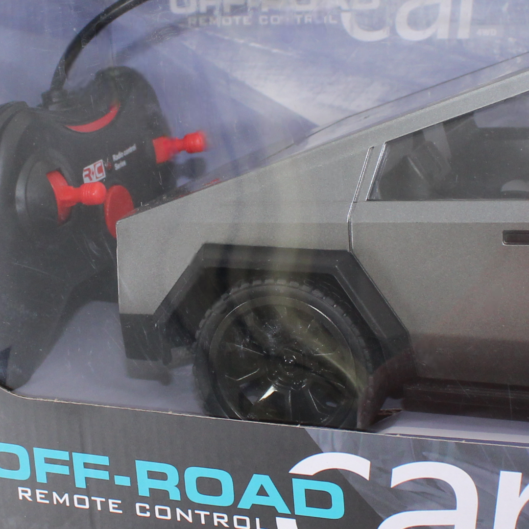 Tesla Cybertruck Off-Road 1:14 Scale RC Toy Car – Silver